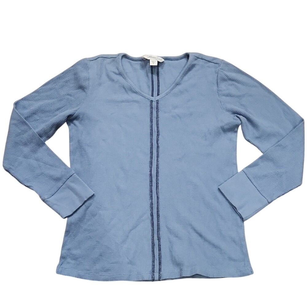 Thermal Long Sleeve Boho Eco Outdoor Slouch Normcore Sky Blue Small Weekend